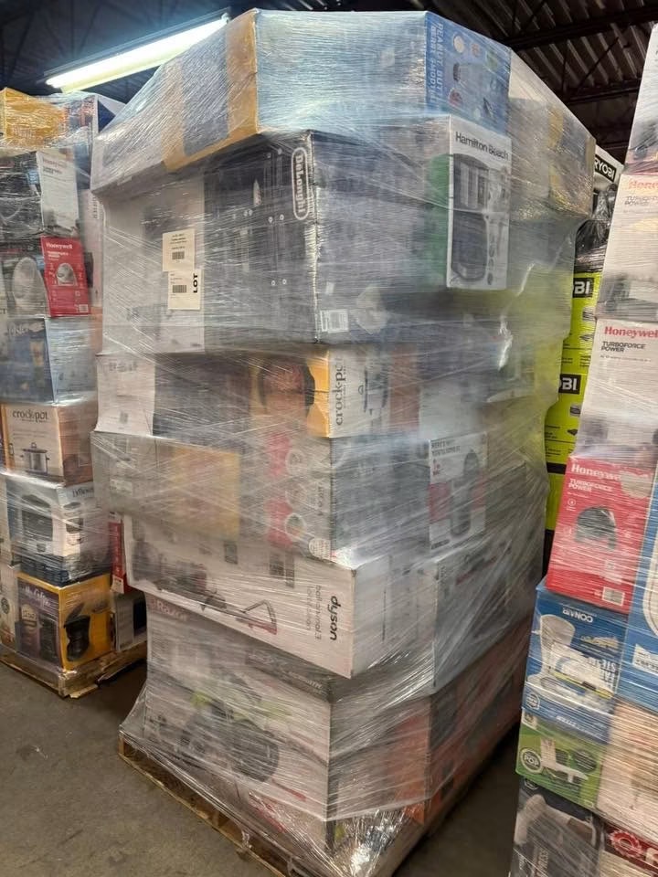 Dyson Vacuum, De’Longhi & Hamilton Beach Pallet