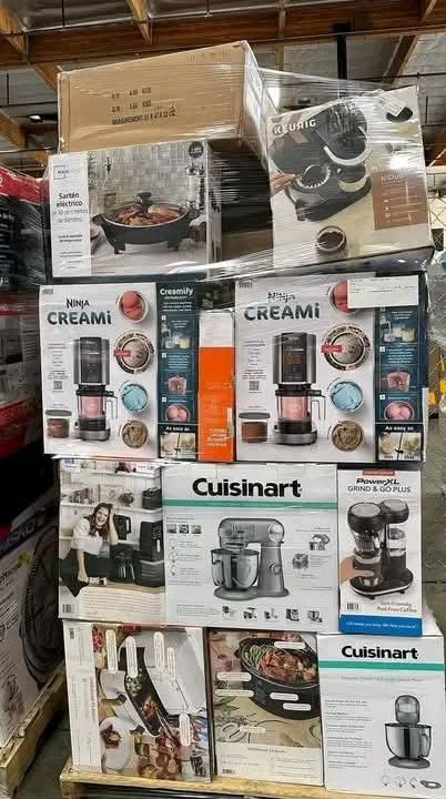 Cumbia Espresso Machines, Graef Coffee Grinder & Floorcare Pallet