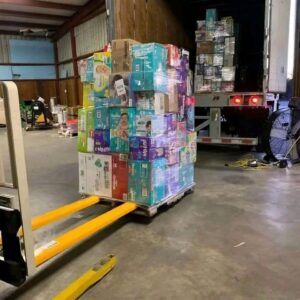 Baby Diapers Assortment Pallet