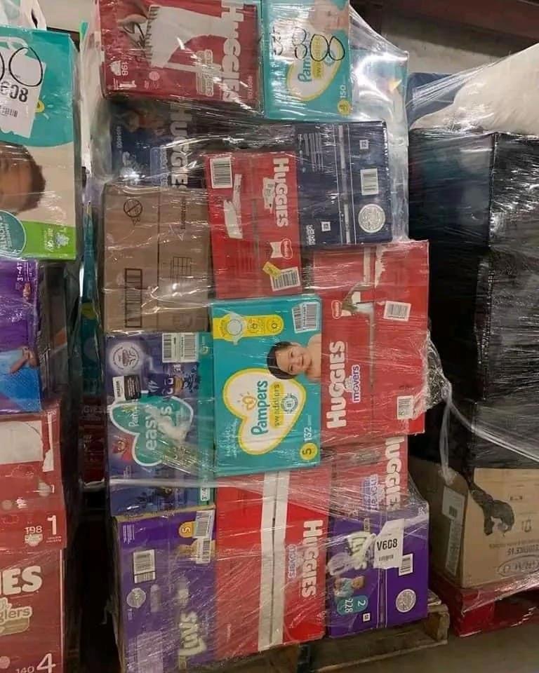 Baby Diapers Assortment Pallet - Image 4