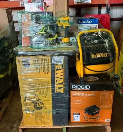 Mixed Tools & Compressors Pallet