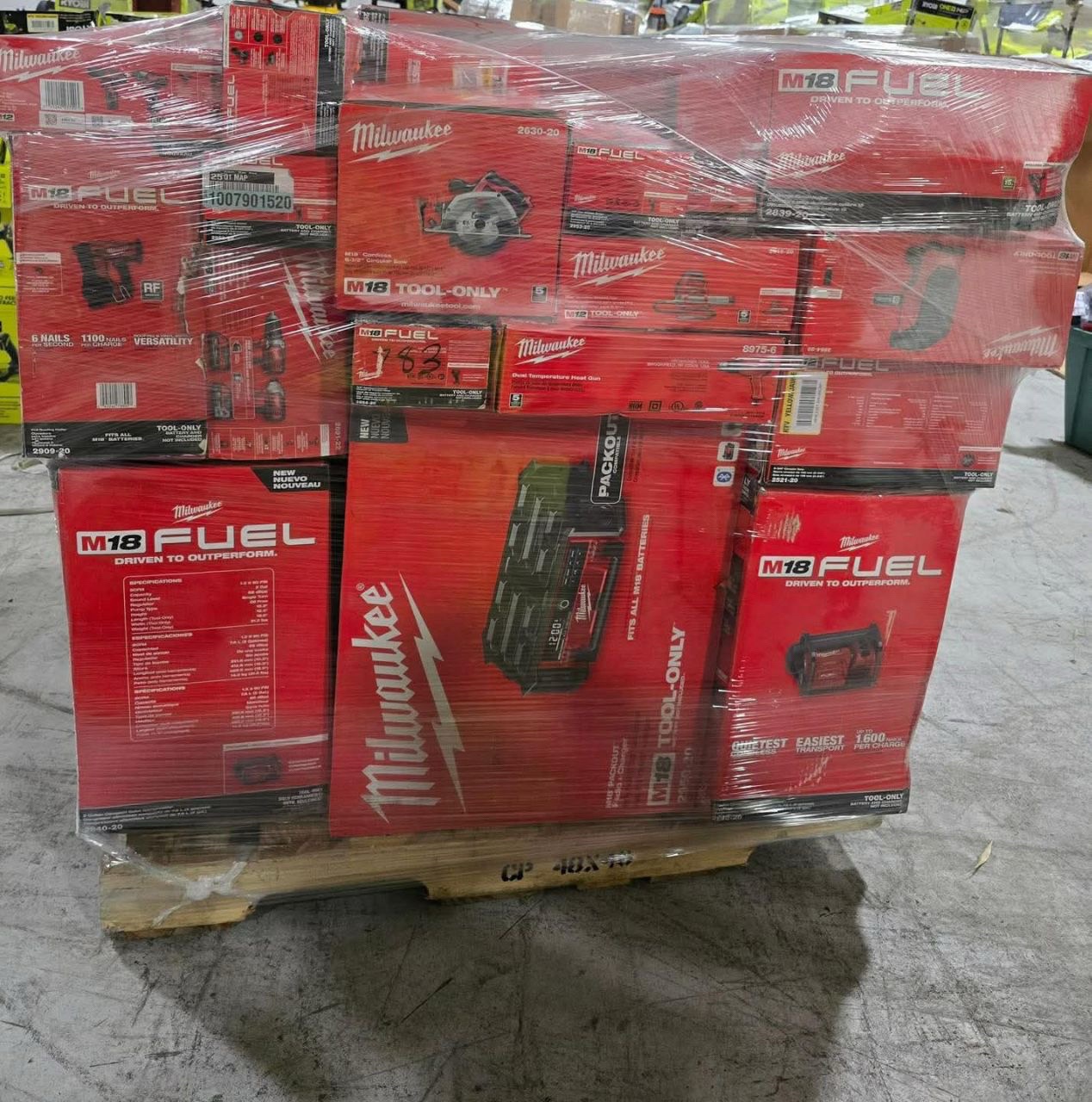 Milwaukee M18 FUEL Power Tool Pallet - Image 3